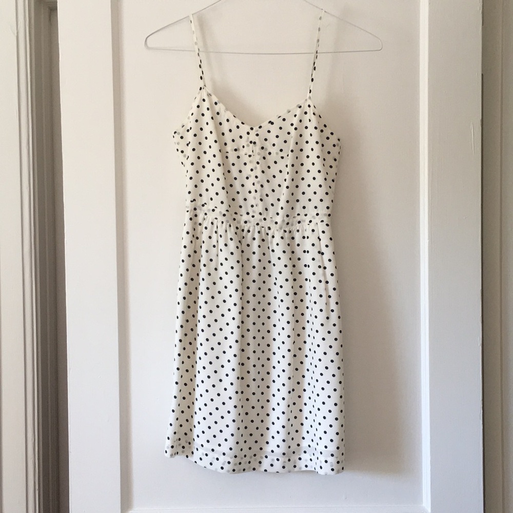 Jcrew Polka Dot Dress